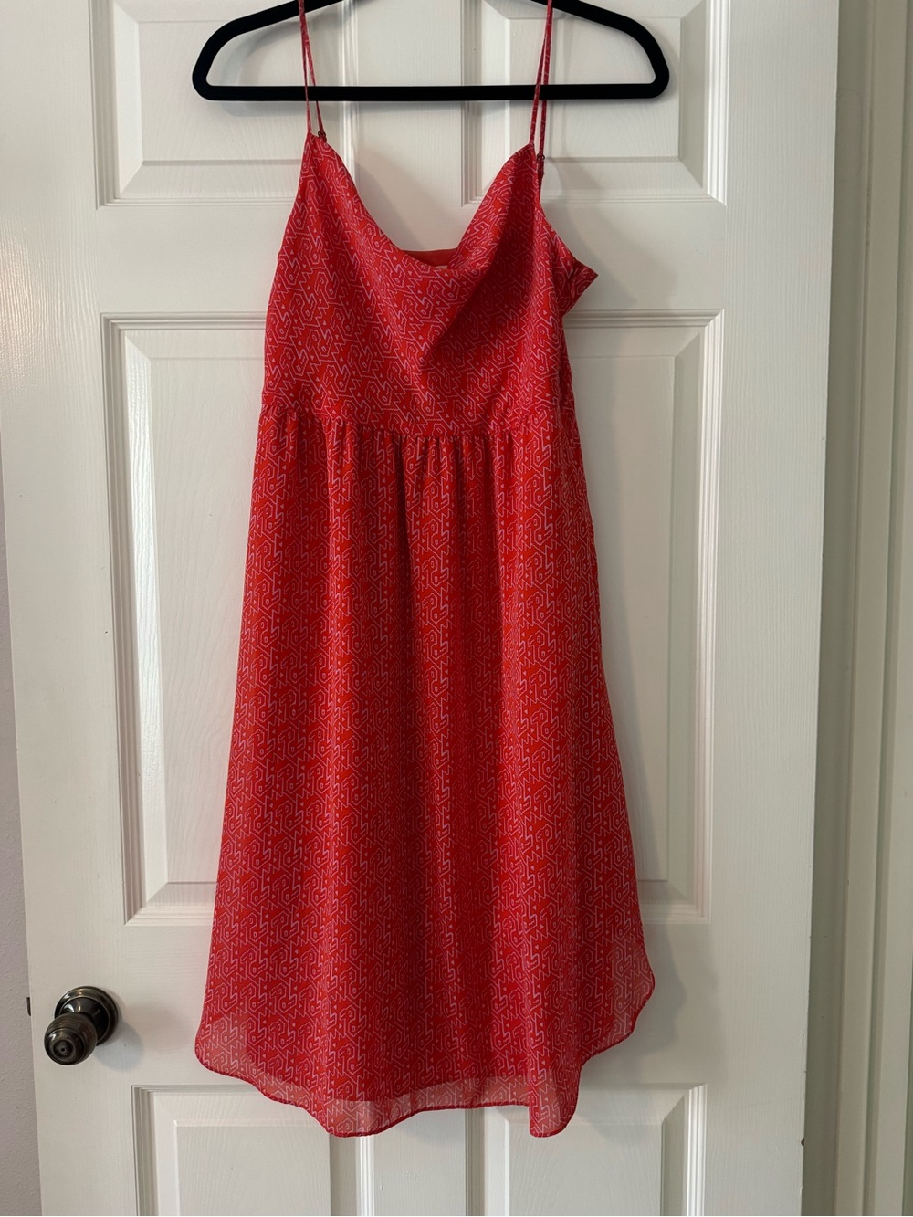 RACHEL Rachel Roy Bright Red Printed Dress